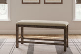 Warmstead Furniture - Ashley Furniture - Moriville Dining Room - RECT Dining Room EXT Table / Grayish Brown / 36"W x 86"D x 30"H - D631-45